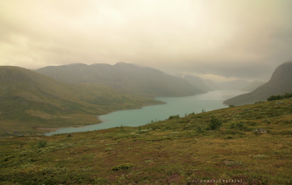 Fotografie Zelené jezero, na fotce: voda, mraky, příroda, autor: Ondřej Zapletal
