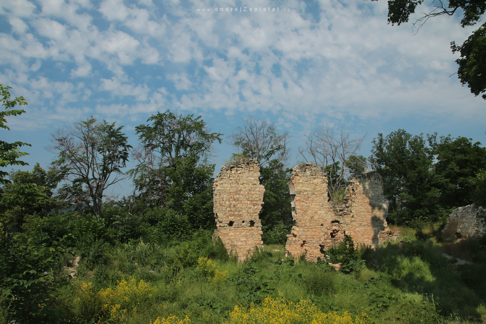 Fotografie Last Pieces, na fotce: castle, summer, trees, clouds, autor: Ondřej Zapletal