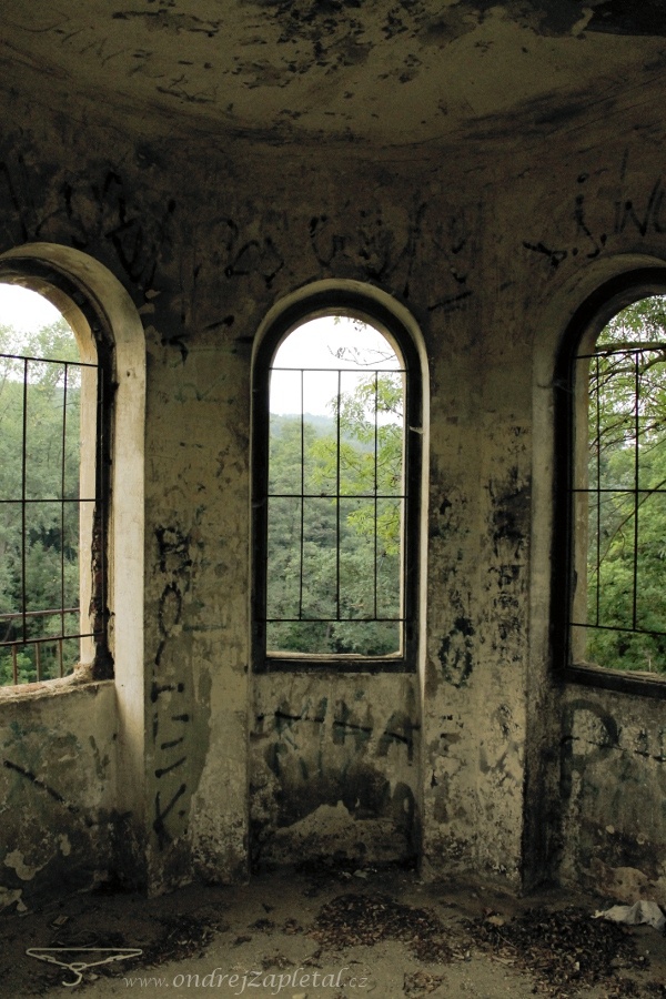 Pavilion (On the photo:  (Urbex photography) stromy, ruiny, interiér, praha)