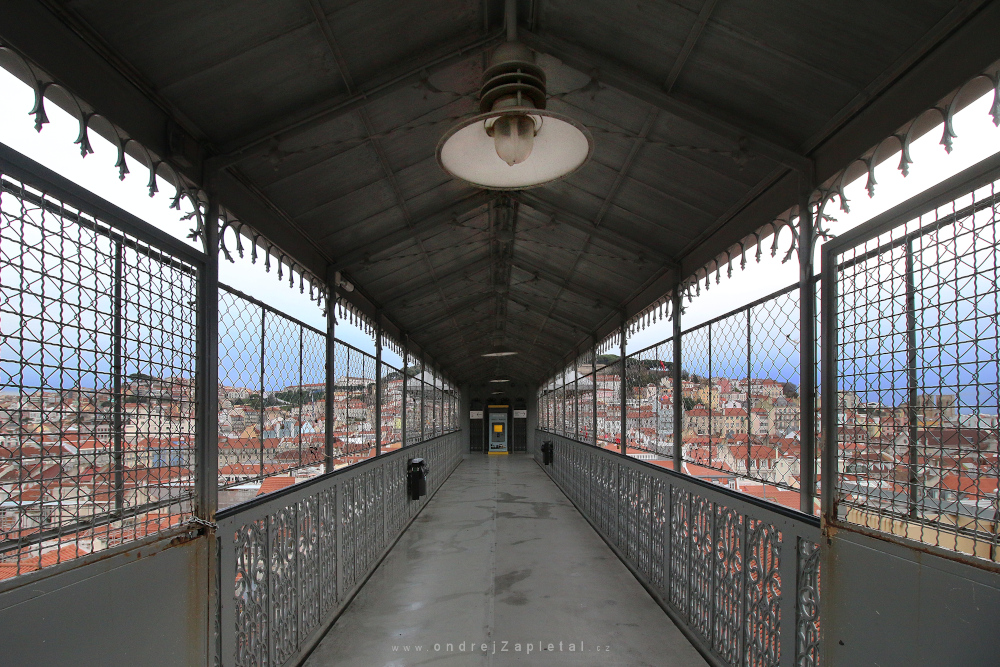 Access to the Roof (On the photo:  věž, železo, elektřina, cesta)