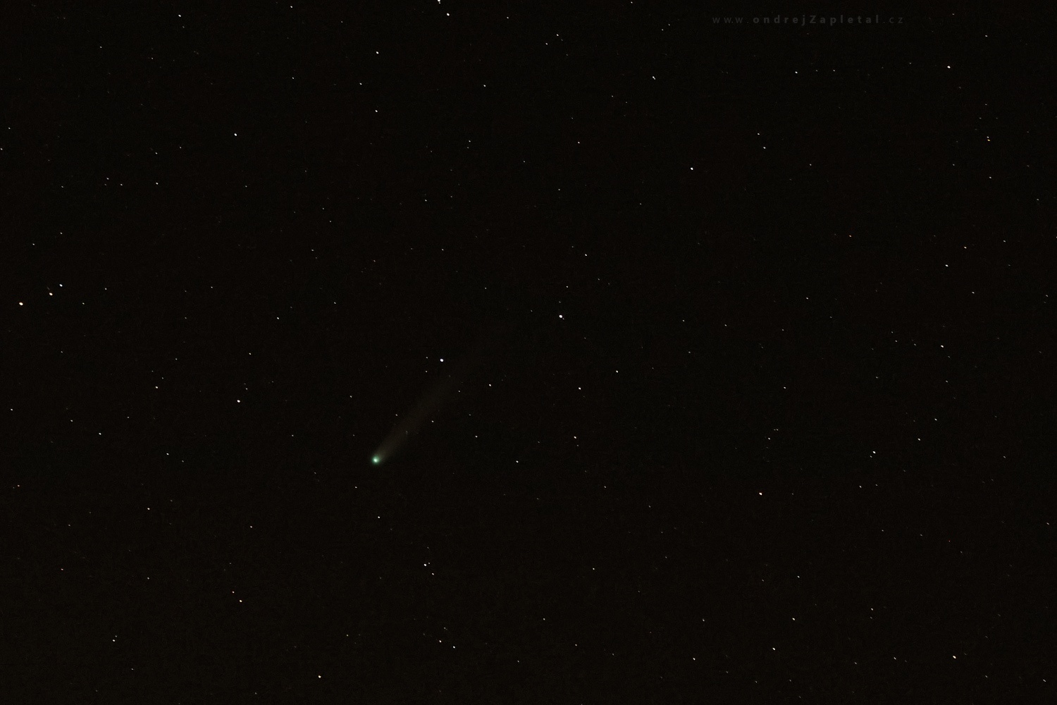 Comet C/2025 A6 (Lemmon) (On the photo:  (Astrophotography) astronomie, obloha)