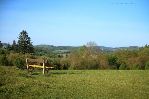 Lookout from a Bench photography