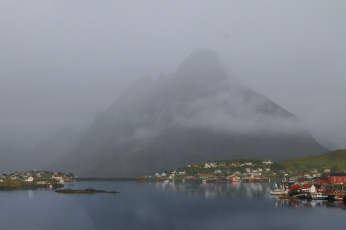 Village under the Mountain photography