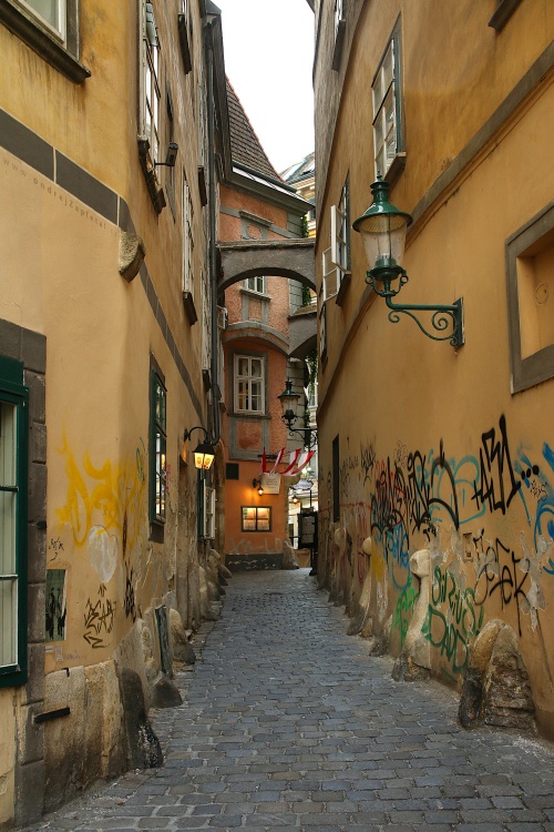 Street in Vienna photography