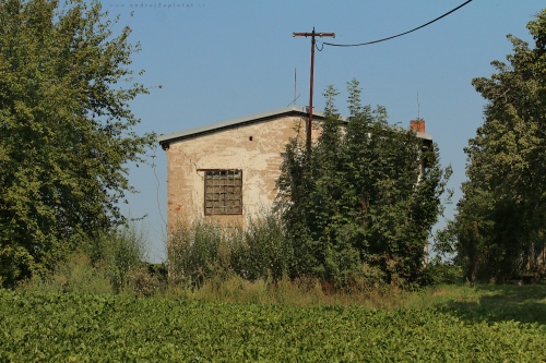 Building in Fields photography