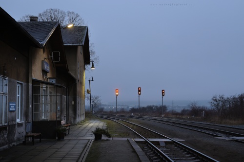Train Station in the Morning photography