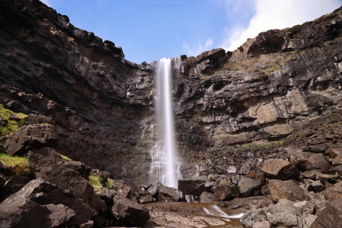 Waterfall Frozen in Time photography