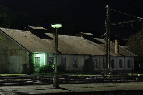 Lamp on a Train Station photography