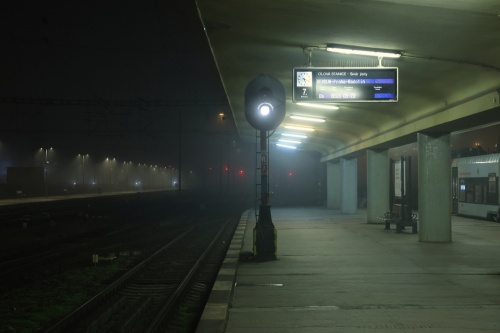 Signals on a Platform photography